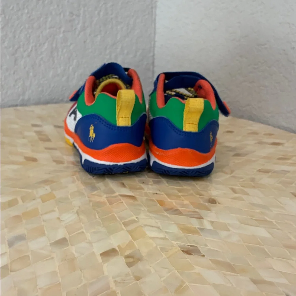 Ralph Lauren Multicolor Kids Sneakers with Velcro